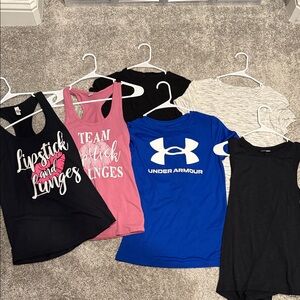 Gym Girl XS/S top bundle